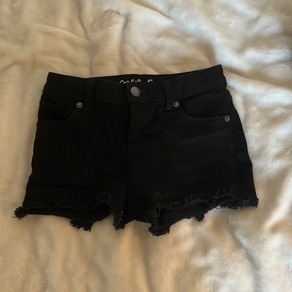 Cat and jack girls jean shorts